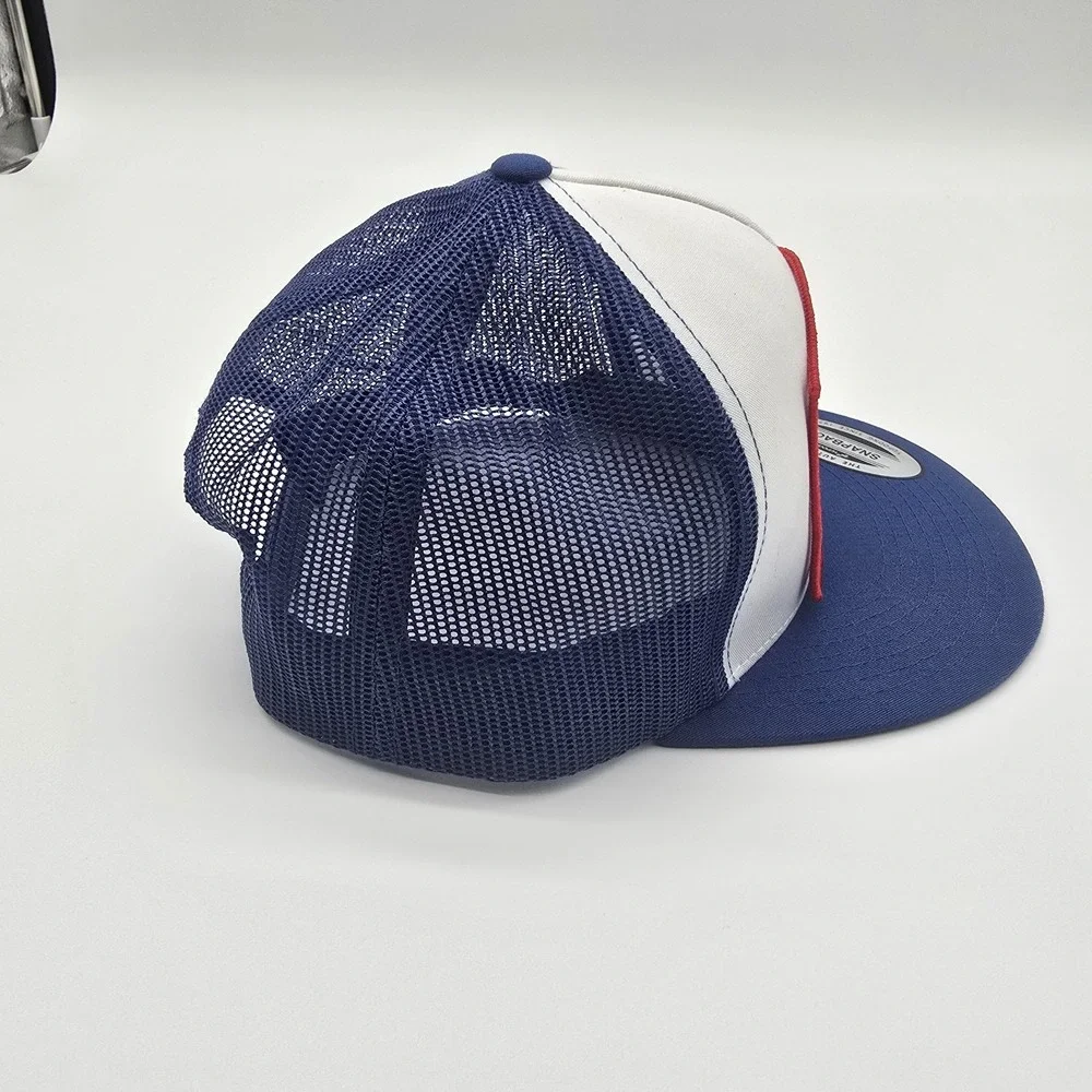 Pabst Beer Hat, PBR Vintage Trucker, Pabst Blue Ribbon Logo Patch, Yupoong 6006